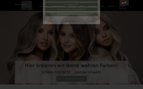 www.meinehaare.at