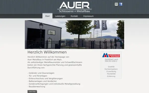 metallbau-auer.de