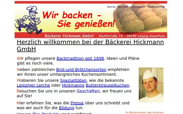baeckereihickmann.de