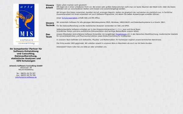 artemis-software.de