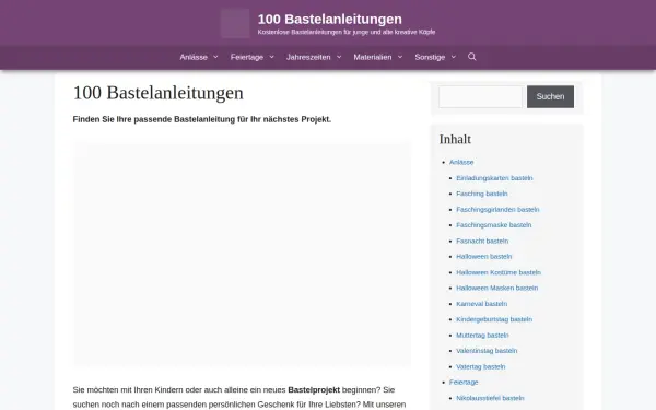 www.100bastelanleitungen.de