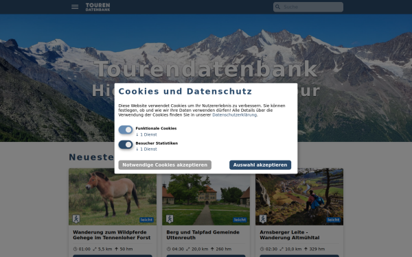 tourendatenbank.com