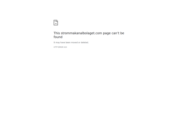 strommakanalbolaget.com
