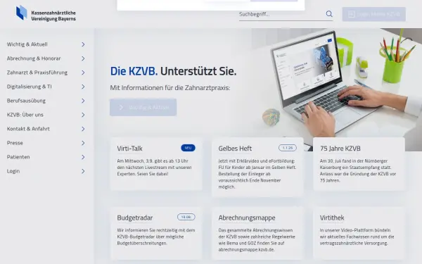 www.kzvb.de