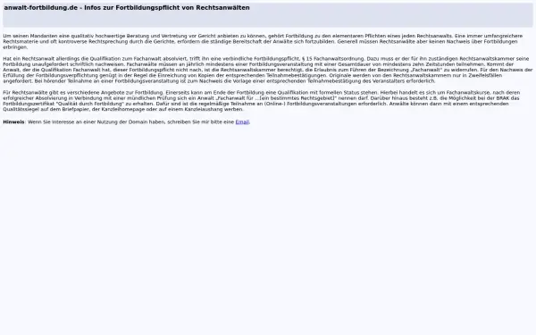 anwalt-fortbildung.de