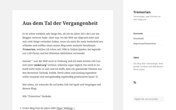 tremorian.de