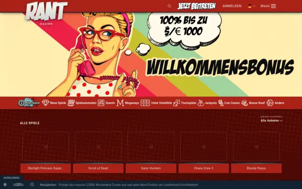 www.rantcasino.com