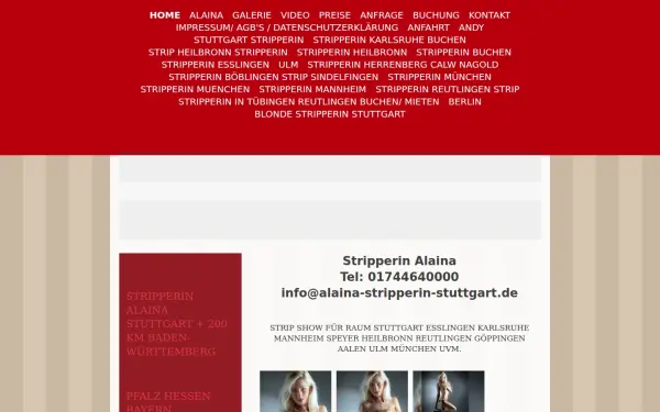 www.alaina-stripperin-stuttgart.de