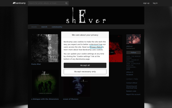 shever.bandcamp.com