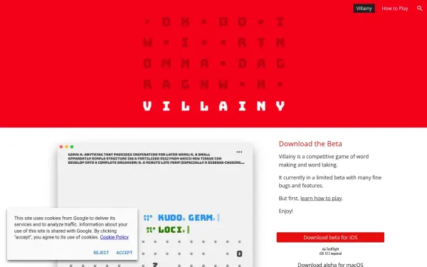 villainy.blacktree.com