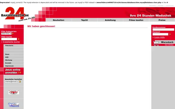 www.bakervideo24.de