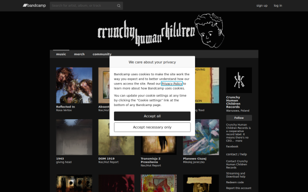 crunchyhumanchildren.bandcamp.com