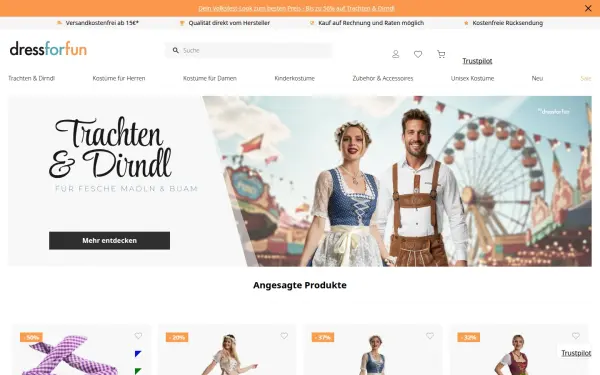 www.dressforfun.de