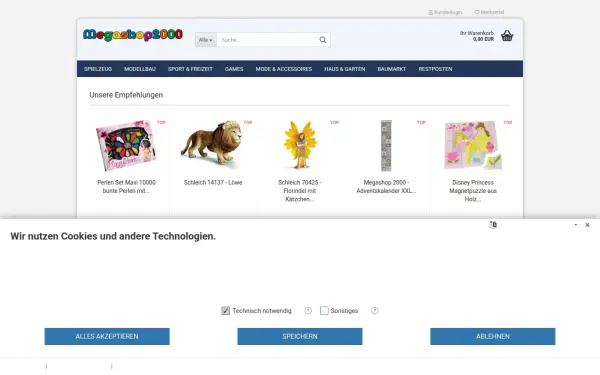 www.megashop2000.de