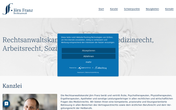 medizinrecht-brandenburg.de