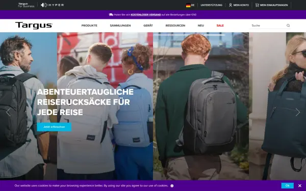 de.targus.com