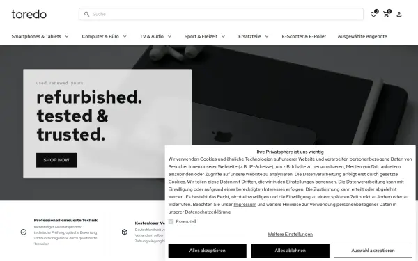 www.toredo.de