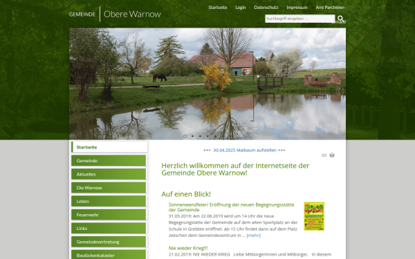 www.gemeinde-obere-warnow.de