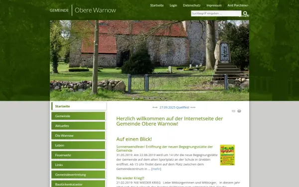 www.gemeinde-obere-warnow.de