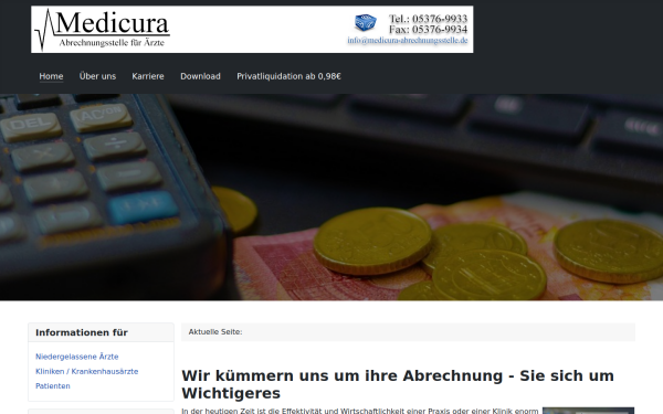 www.medicura-abrechnungsstelle.de