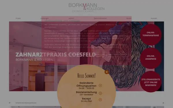 www.zahnaerzte-coesfeld.de