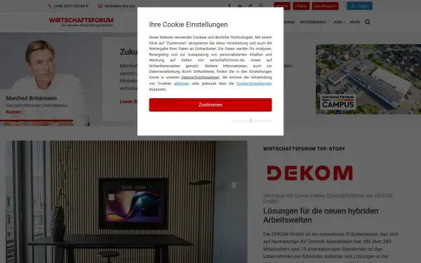 www.wirtschaftsforum.de