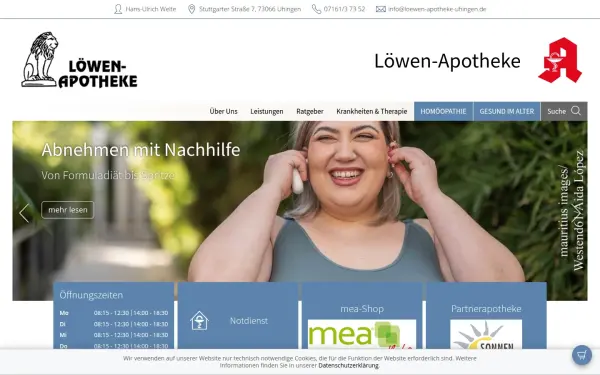 www.loewen-apotheke-uhingen.de