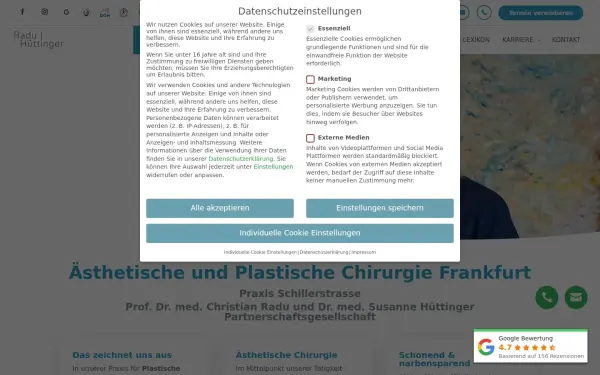 praxisklinik-schillerstrasse.de