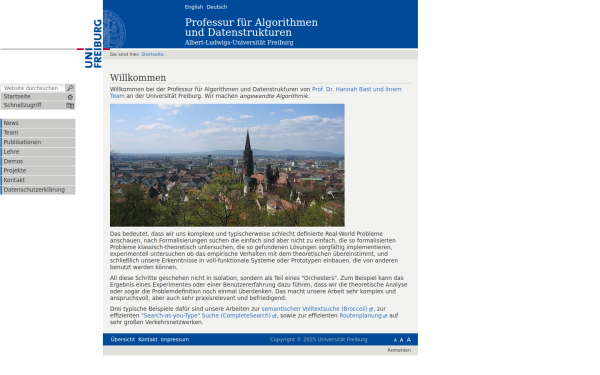 ad.informatik.uni-freiburg.de