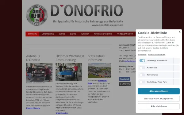 www.donofrio-classico.de