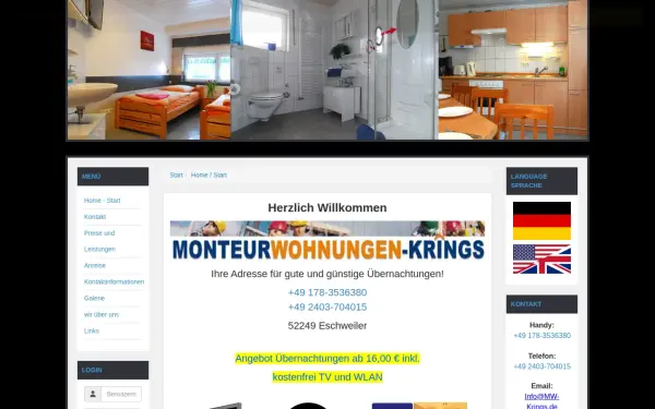 monteurzimmer-eschweiler.com