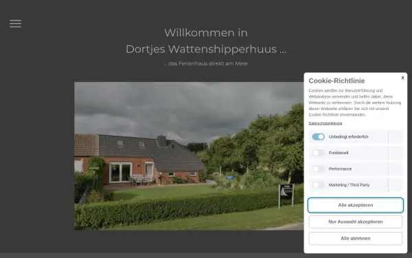 www.dortjes-wattenshipperhuus.de