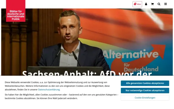 www.blaetter.de