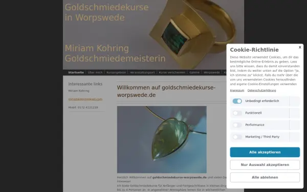 www.goldschmiedekurse-worpswede.de