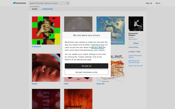 reverenddollars.bandcamp.com