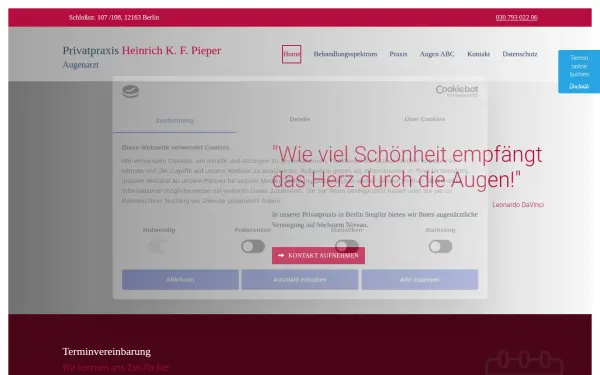 www.augenaerztliche-privatpraxis-pieper.de