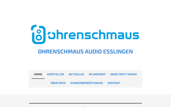 www.ohrenschmaus-audio.de
