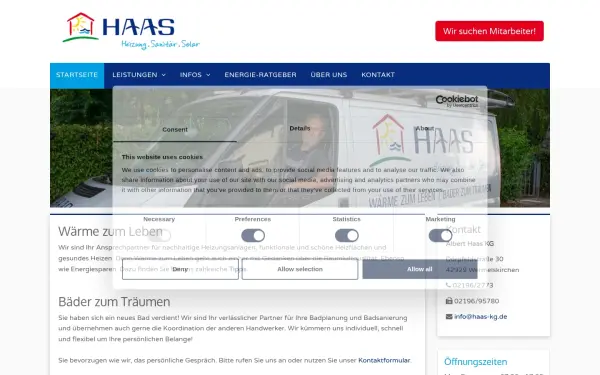 www.haas-heizung.de
