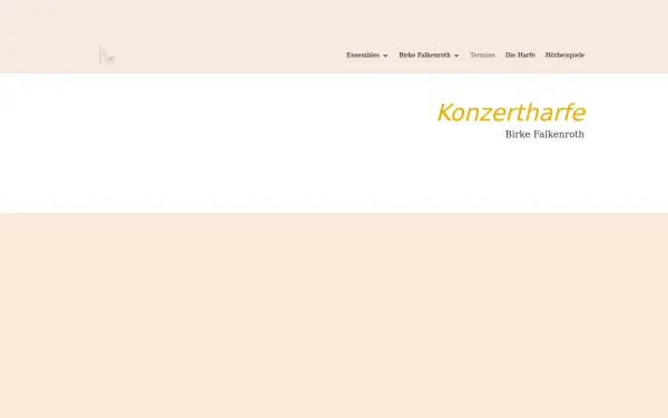 konzertharfe.de