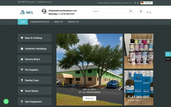 mediacoastliquidators.com