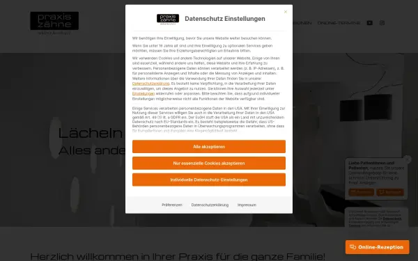 praxis-zaehne.de