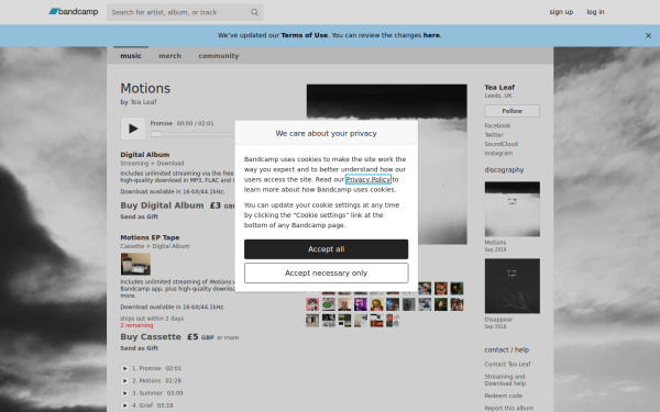 tealeaf.bandcamp.com