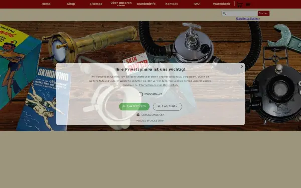 vintage-diving-shop.com