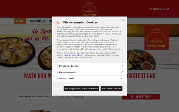 www.pizzaprinz.eu