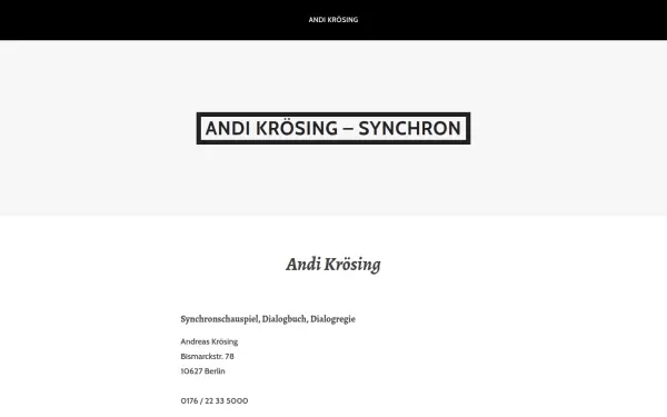 andreaskroesing.de