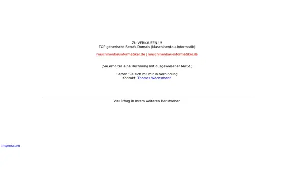 maschinenbauinformatiker.de