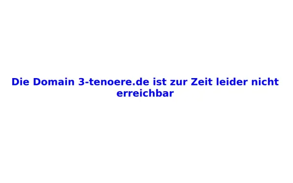 3-tenoere.de