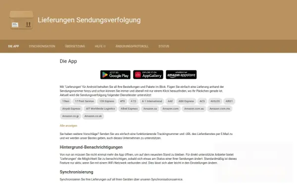 www.lieferungen.app