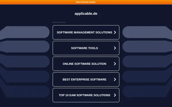 applicable.de