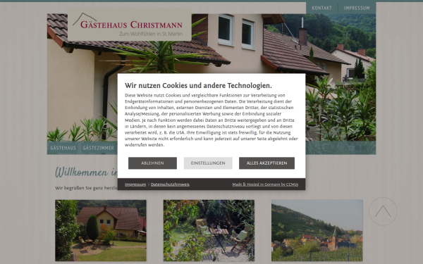 gaestehaus-christmann.de